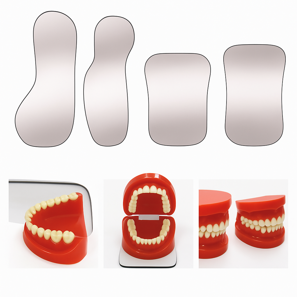 Produkt: Szklane Lusterka Fotograficzne Wewnątrzustne (Zestaw/Pojedynczo)